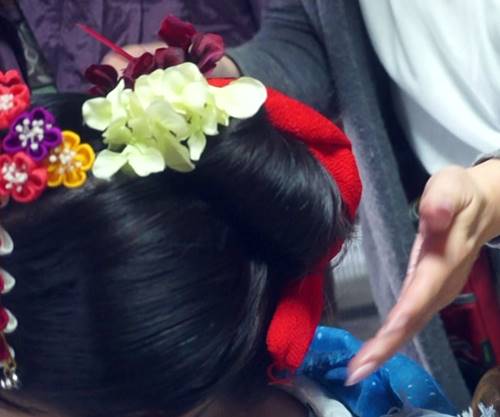 新日本髪の花簪