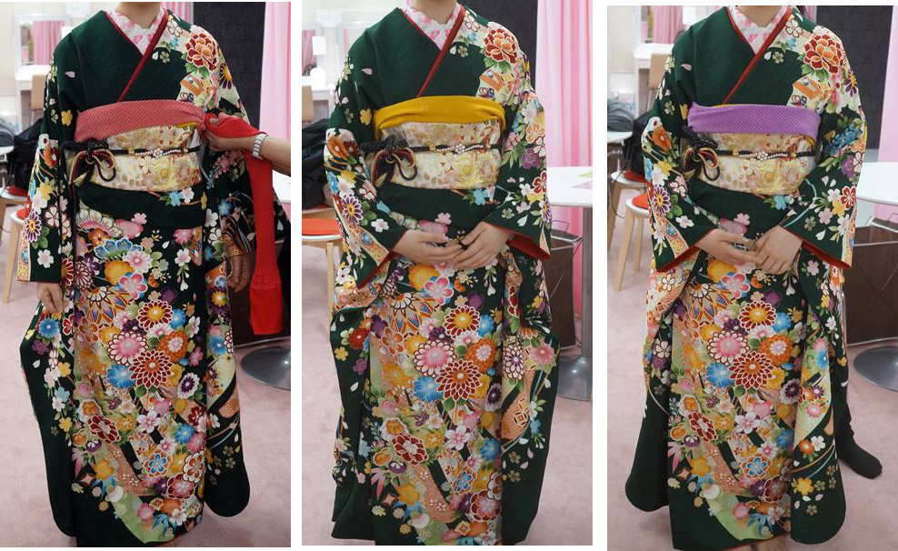 日本全国送料無料 公式 ふりふ 重ね衿 ナナメプリーツカサネ 重ね襟 